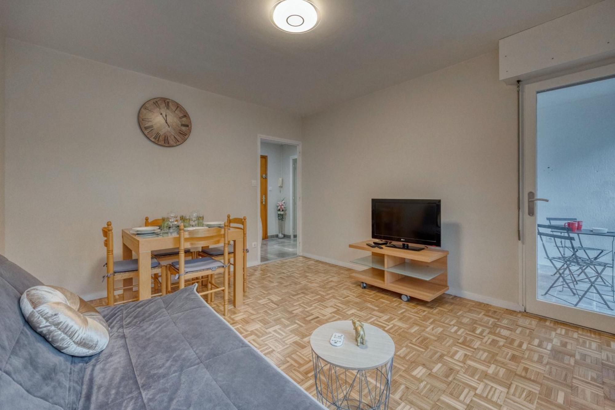 Ferienwohnung Le Bellevue - Gare De Grenoble Exterior foto